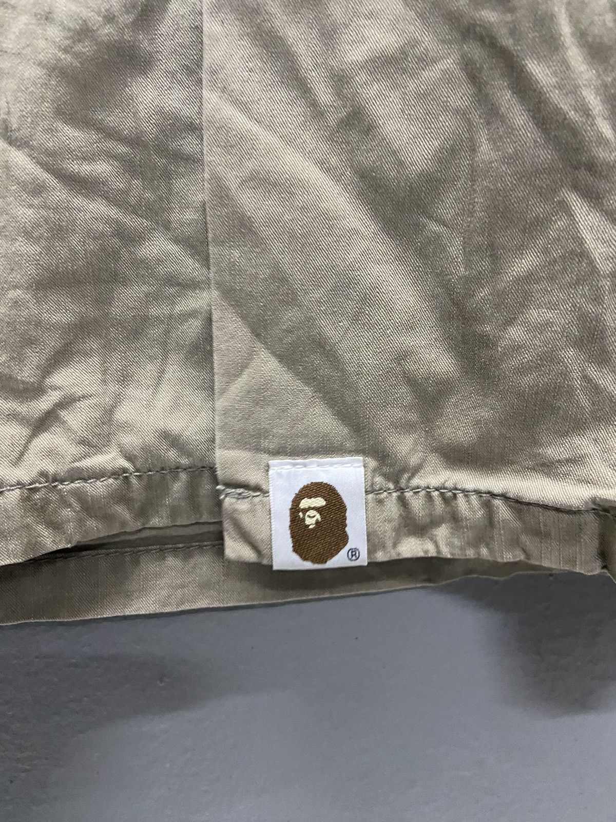 Bape BAPE A BATHING APE ASNKA MILITARY STYLE BUTTON UP Size US M / EU 48-50 / 2 - 5 Thumbnail