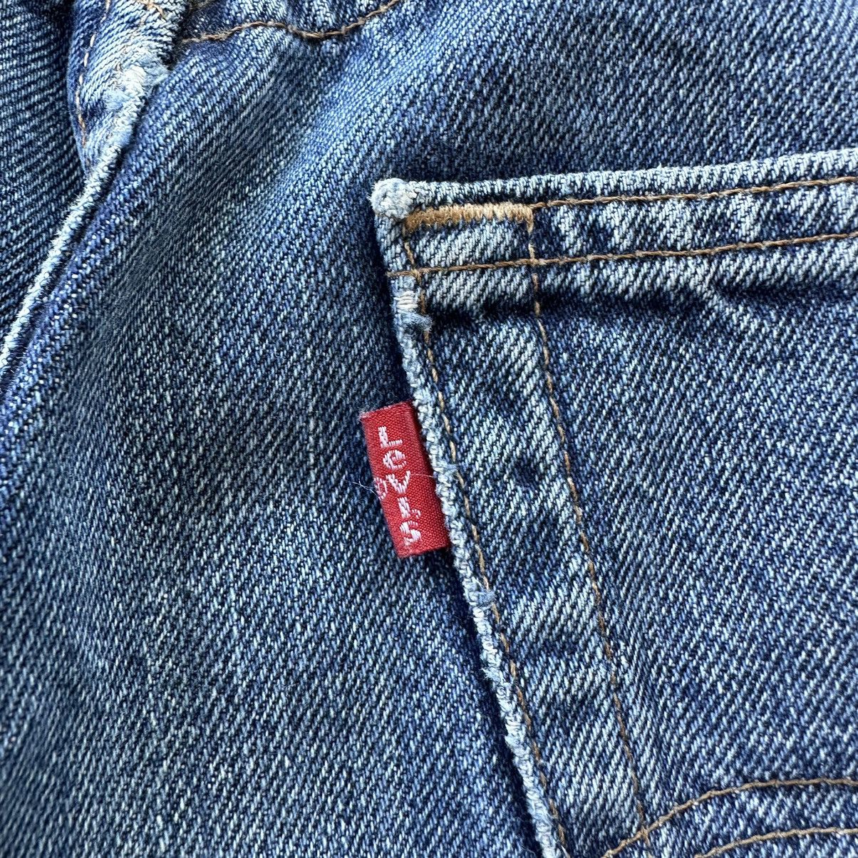 Levi's Vintage Levis 501 France Destroyed Denim 28x30 D633 Size US 28 / EU 44 - 8 Thumbnail