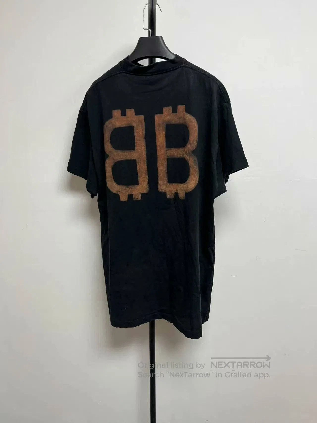Balenciaga Balenciaga BB Logo Round Neck T-Shirt. Size US S / EU 44-46 / 1 - 2 Thumbnail