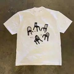 Japanese Brand White street fashion blueberry pattern cotton t-shirt Size US M / EU 48-50 / 2 - 4 Thumbnail