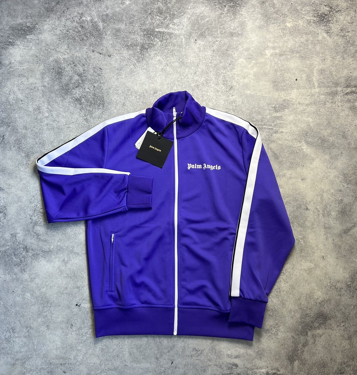Palm Angels Palm angels purple track jacket Size US XL / EU 56 / 4 - 1 Thumbnail