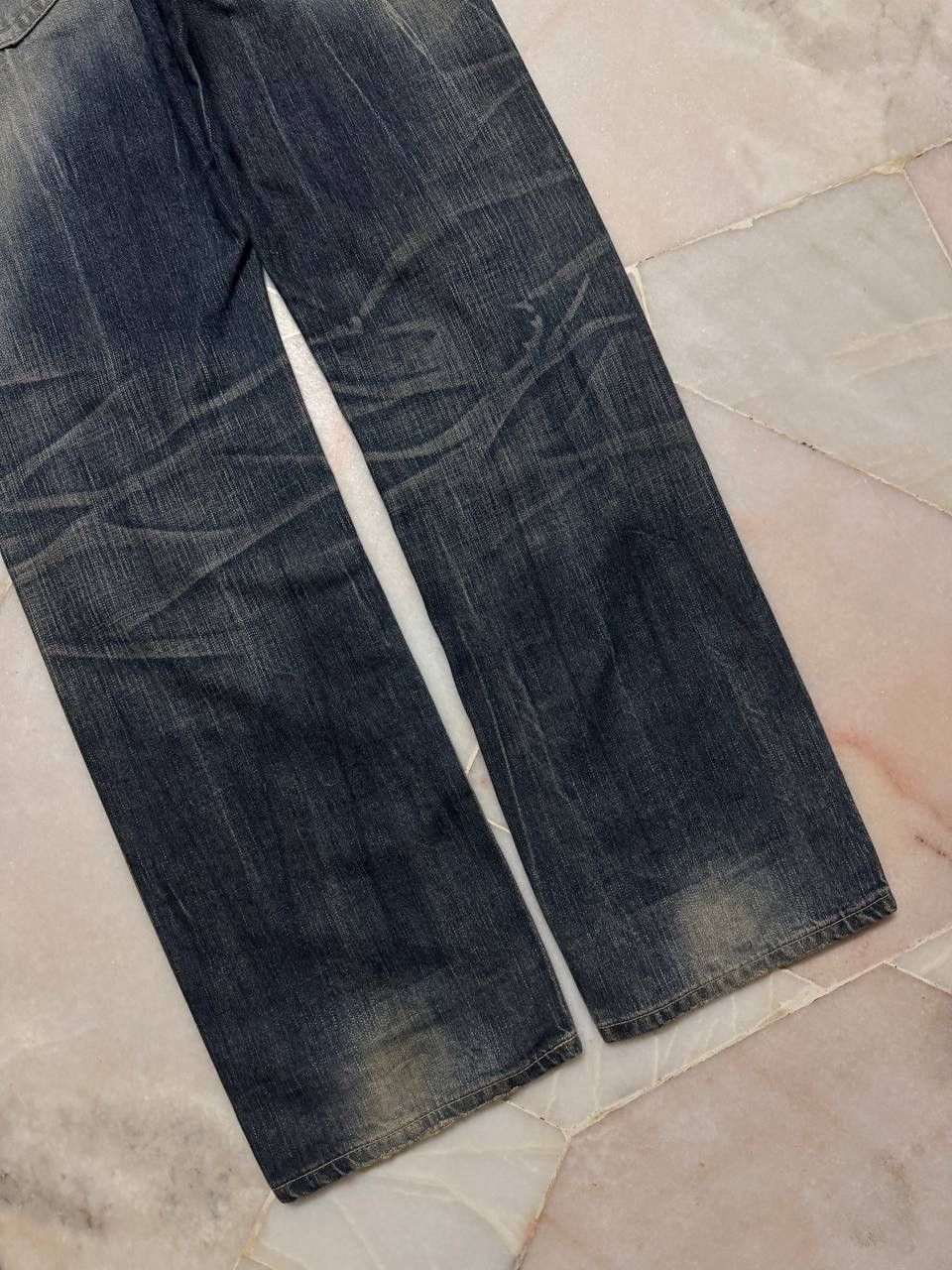 Edwin 💥Insane💥Vtg Edwin Rusty Honeycomb Sick Clawmark Nice Style Size US 31 - 19 Thumbnail