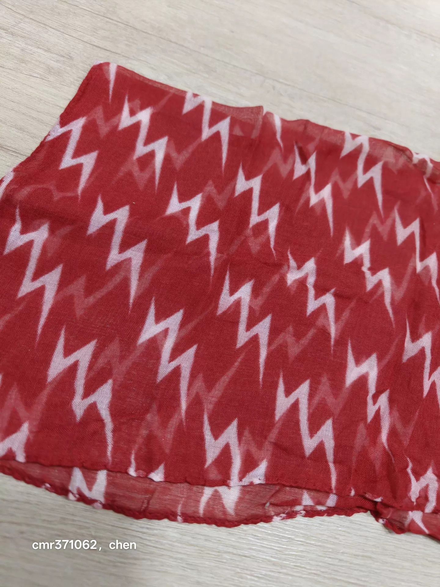 Visvim visvim 17ss lightning stole N.D Resist Italy 54x54 Rare Size ONE SIZE - 7 Thumbnail