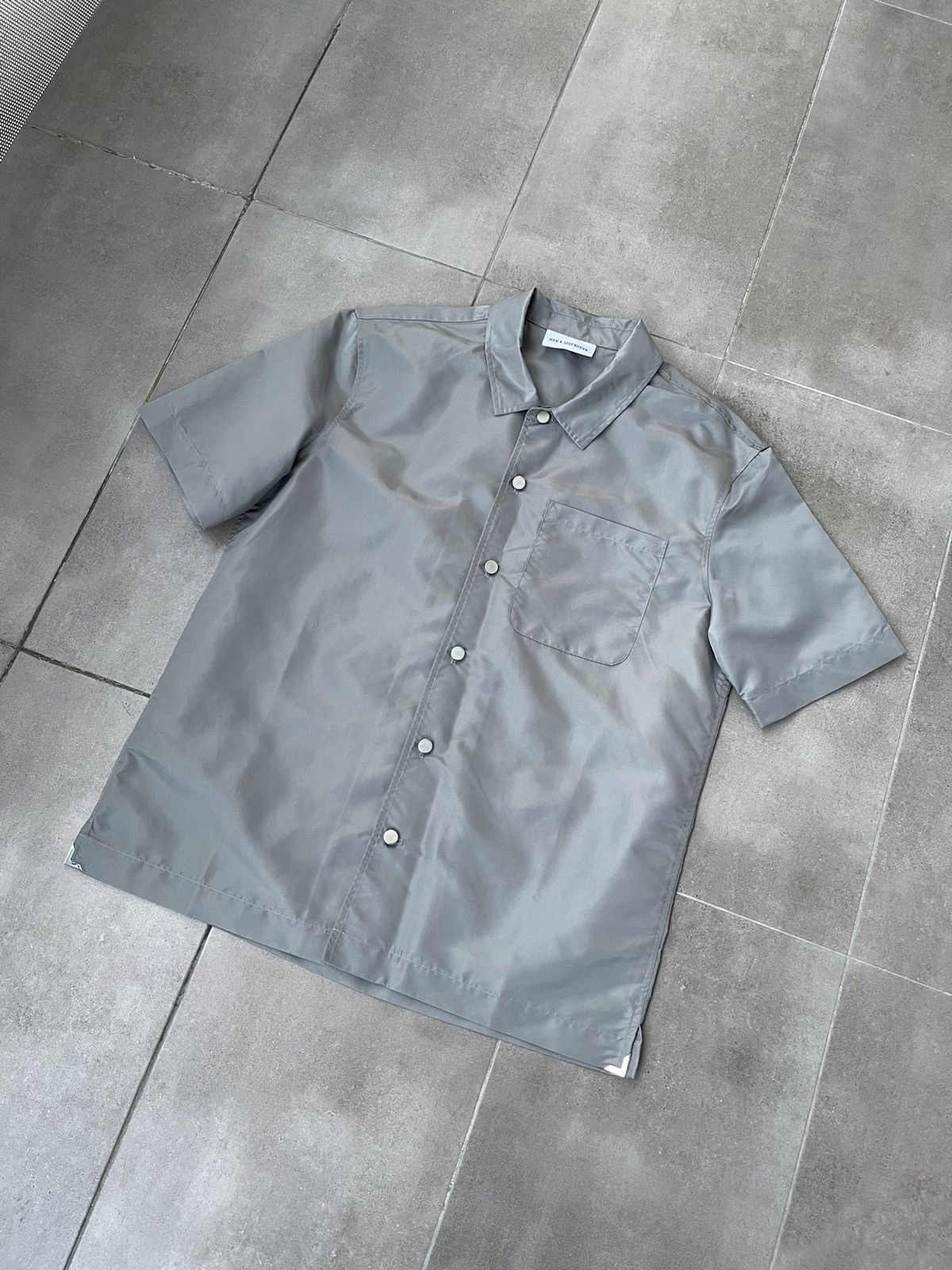 Han Kjobenhavn !DS! FW22 Han Kjobenhavn Grey Summer Shirt Short Sleeve Size US M / EU 48-50 / 2 - 7 Thumbnail