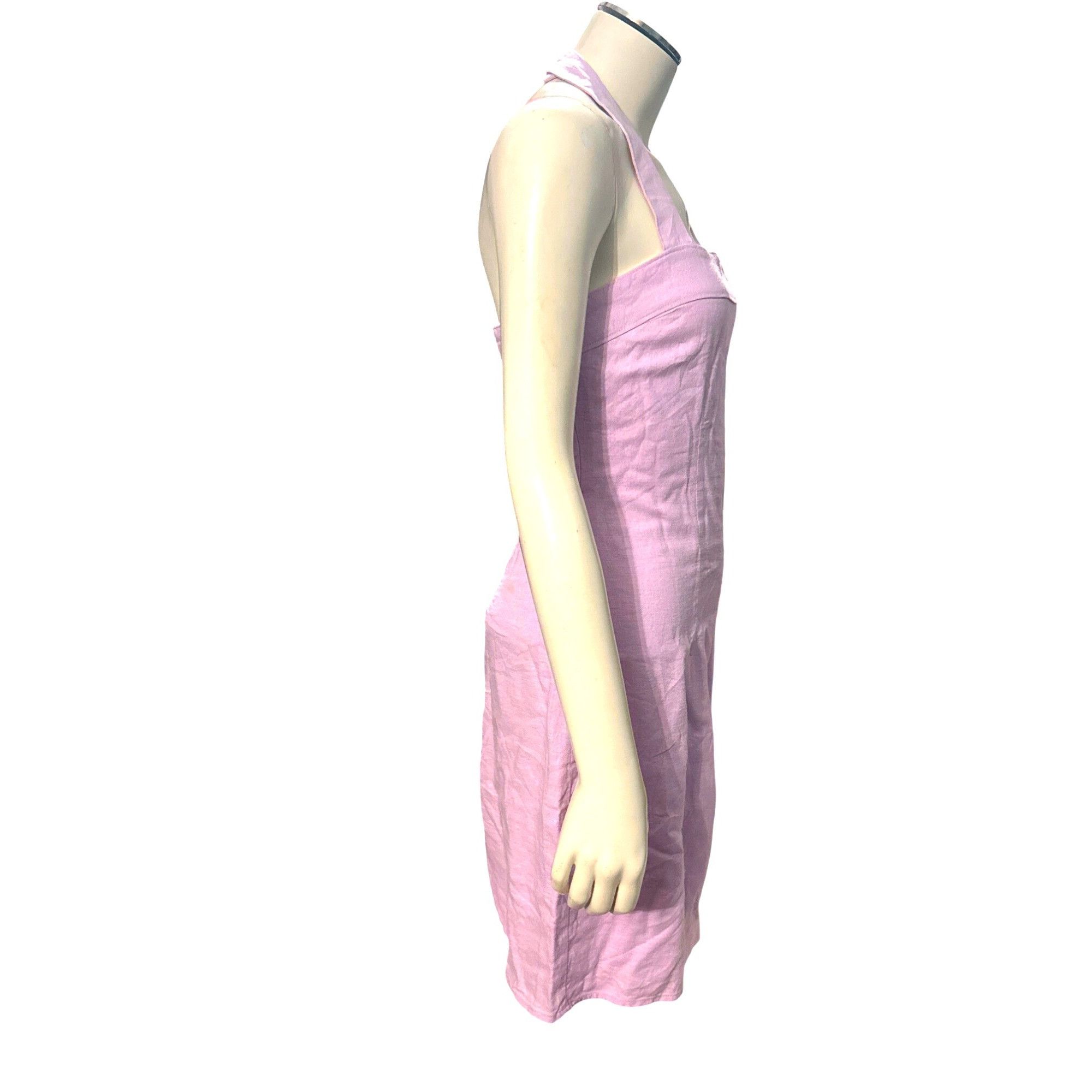 Abercrombie & Fitch Abercrombie Fitch Lavender Halter Dress Small Y2K Vintage Mi Size S / US 4 / IT 40 - 7 Thumbnail