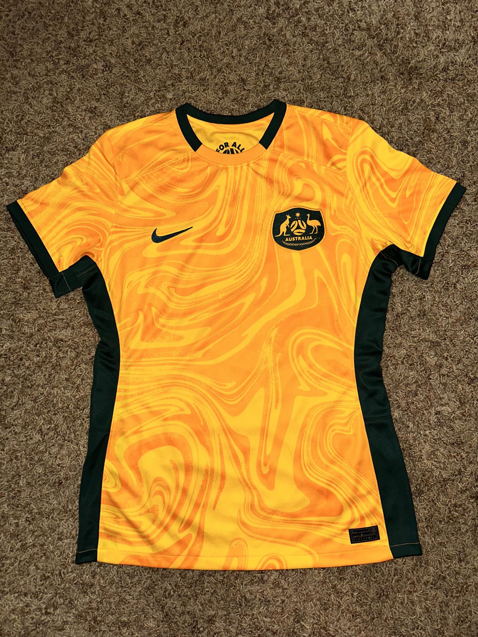 Nike Women's Australia 2023 Stadium Home Dri-FIT Football Shirt