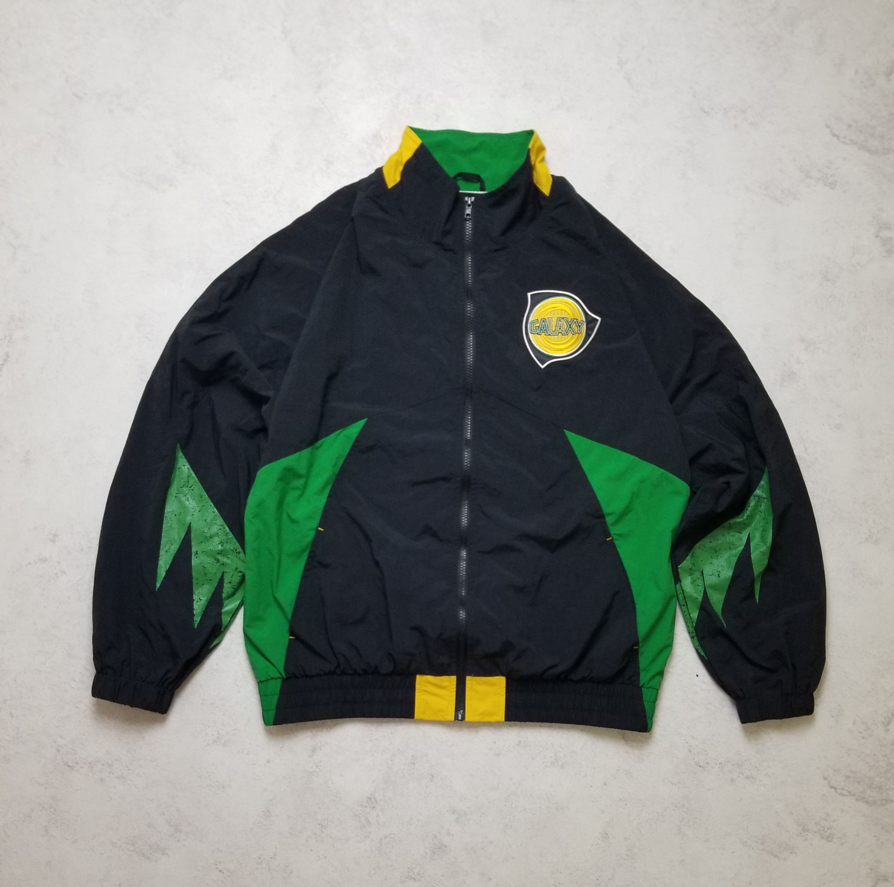 Mitchell & Ness LA Galaxy Mitchell & Ness Black Since '96 Windbreaker Jacket Size US L / EU 52-54 / 3 - 1 Thumbnail