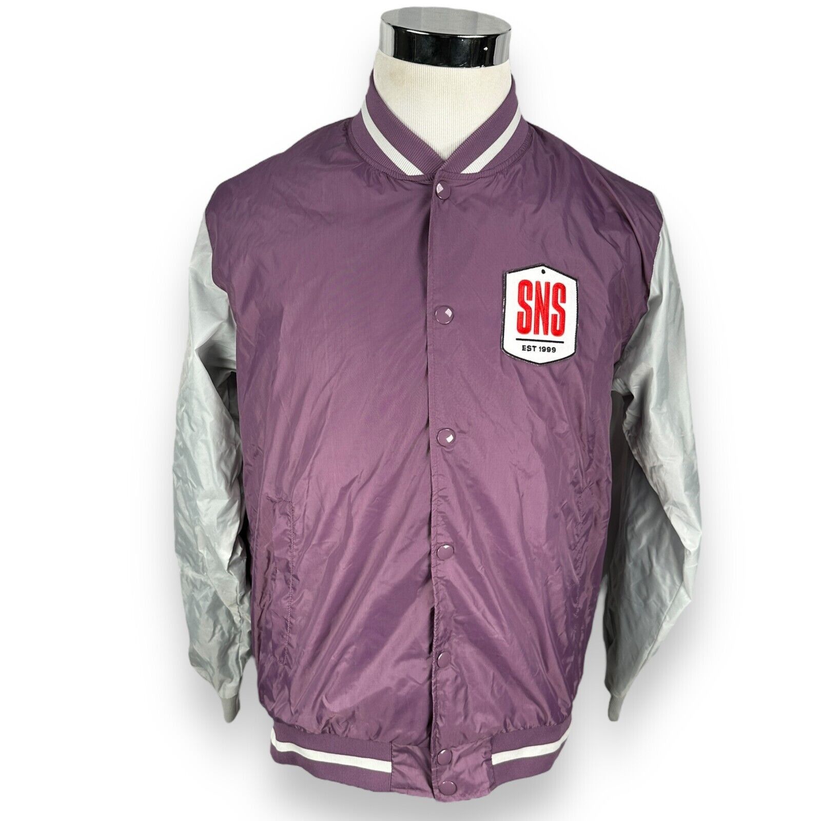 Sneakersnstuff SNS Fryken Jacket Men’s Large Purple Sneakersnstuff Sneakers Size US L / EU 52-54 / 3 - 1 Thumbnail