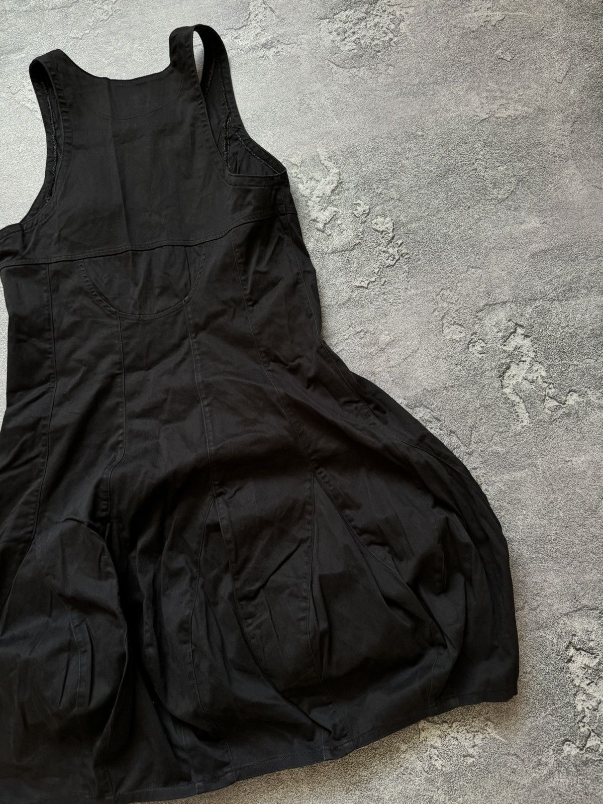 Vintage Lurdes bergada S Avantgarde dress sleeveless relaxed bondage Size S / US 4 / IT 40 - 14 Thumbnail