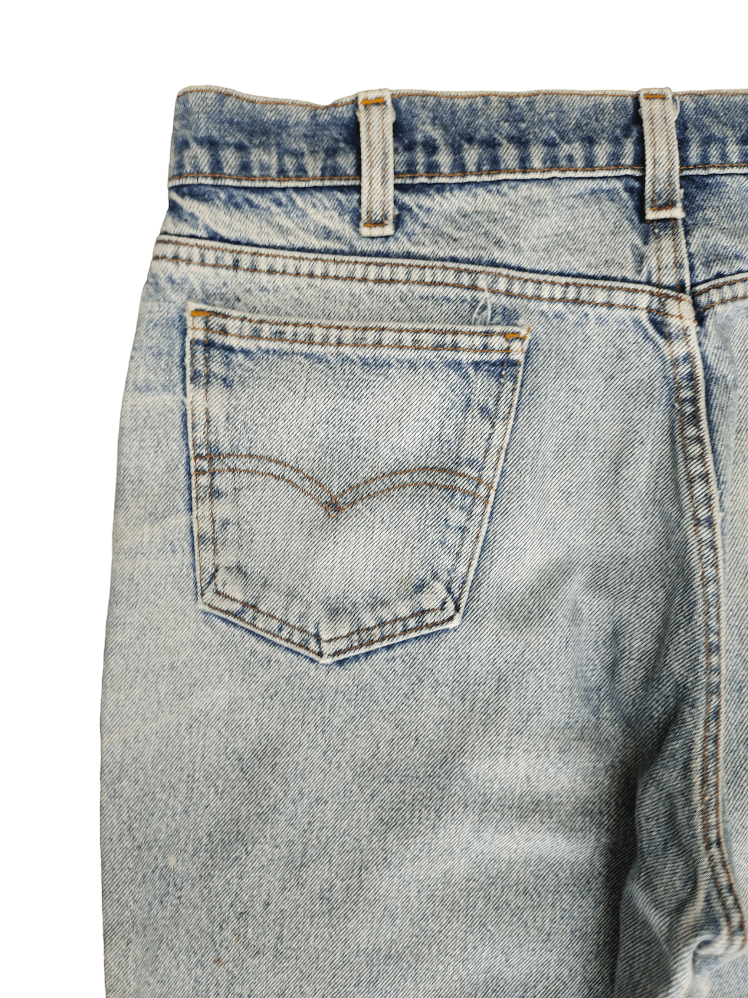 Levi's Vintage Clothing Size 34x29 Vintage 80s Levis Orange Tag Light Wash Jeans Size US 34 / EU 50 - 15 Thumbnail