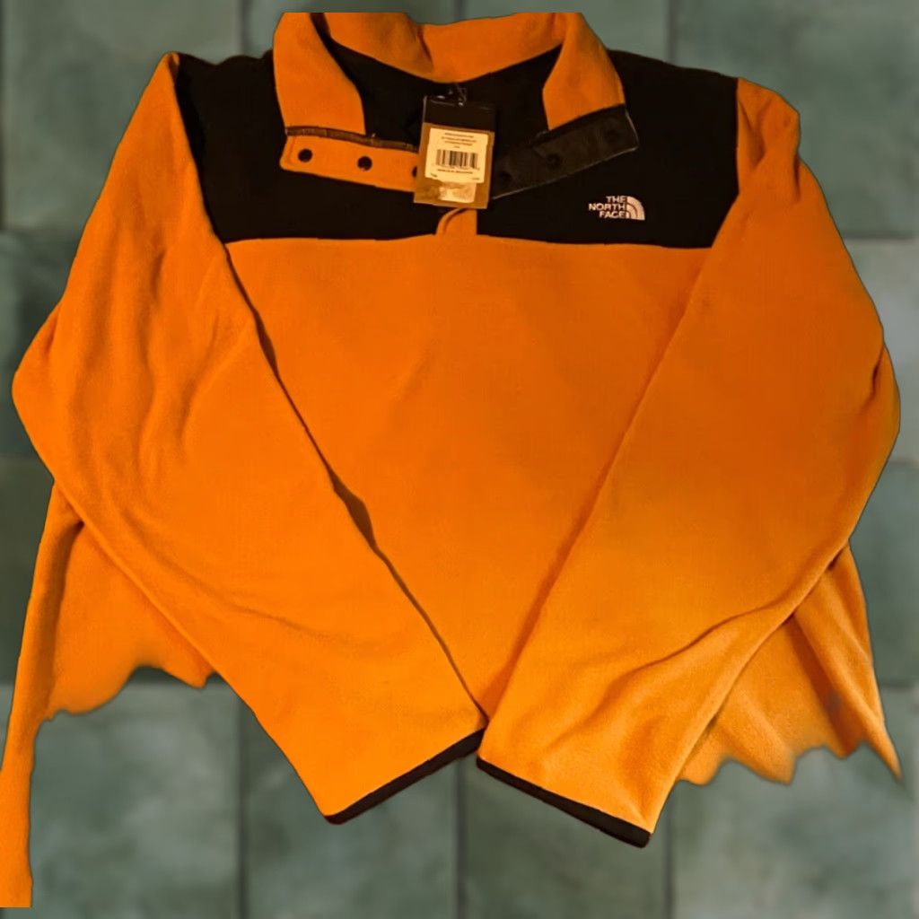 The North Face VINTAGE? No. The North Face Men’s Button Pullover Fleece Citrin Yellow/Black 2XL NWT Pullover Fleece Jacket Mens XXL Citrin Yellow/Black Mens Size US XXL / EU 58 / 5 - 1 Thumbnail