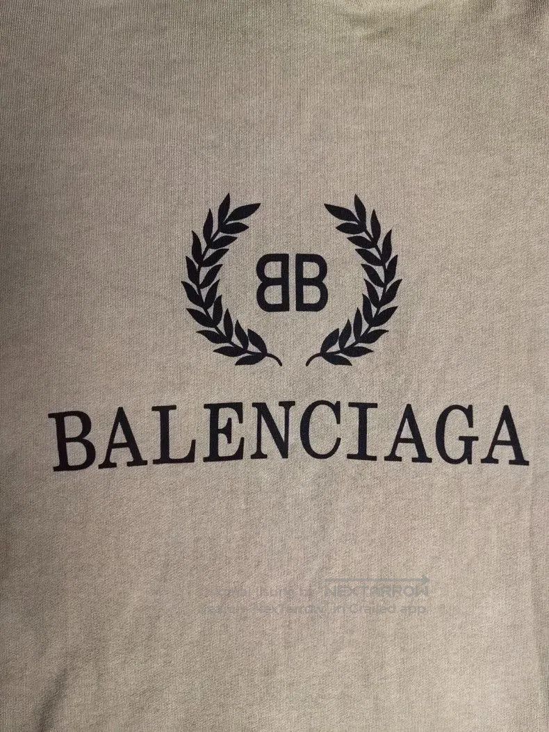 Balenciaga Balenciaga Wheat Ear Beige Hoodie S. Size US S / EU 44-46 / 1 - 4 Thumbnail