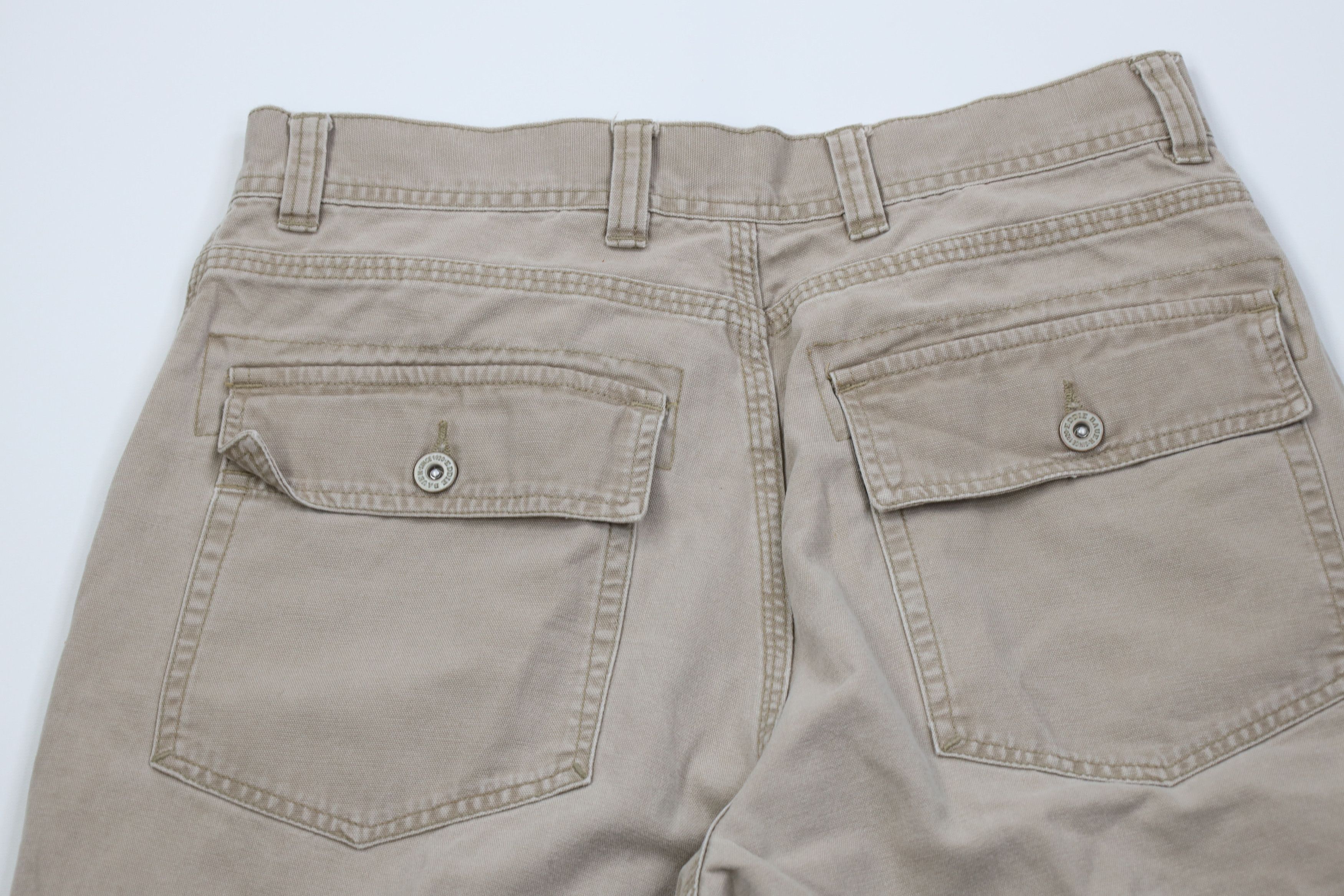 Eddie Bauer Vintage Y2K Eddie Bauer Knee Wide Leg Pants Canvas Beige Size US 32 / EU 48 - 12 Thumbnail