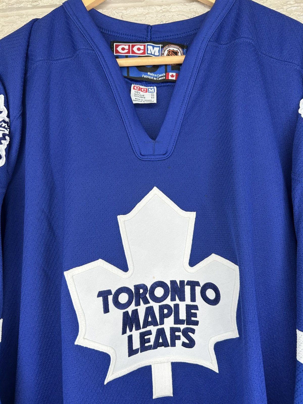 Ccm Vintage CCM Toronto Maple Leafs Hockey Jersey Size US XL / EU 56 / 4 - 6 Thumbnail