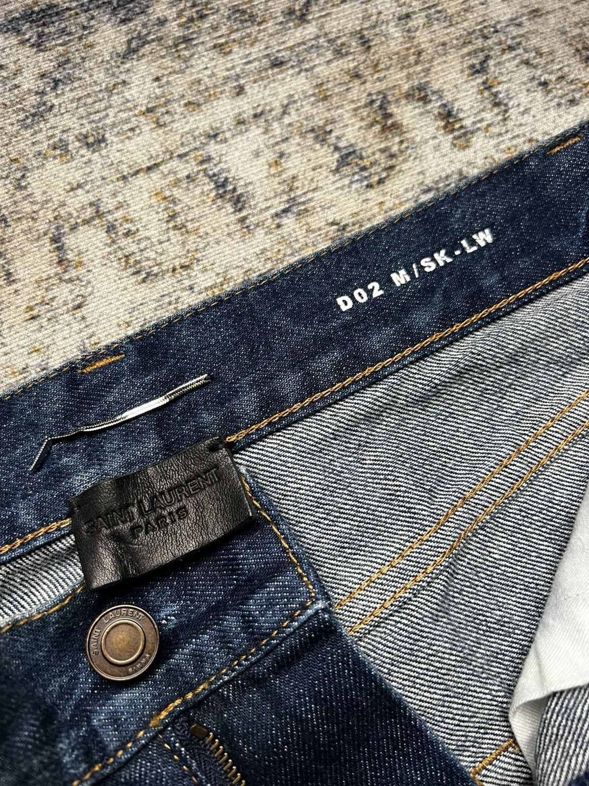 Saint Laurent Paris Saint Laurent Distressed D02 Jeans Size US 31 - 5 Thumbnail