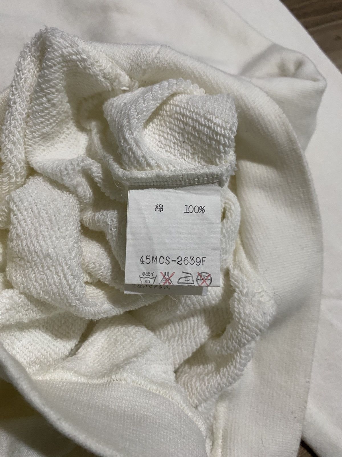 Japanese Brand × Kansai Yamamoto × Vintage VINTAGE KANSAI MAN YAMAMOTO POEM SWEATSHIRT Size US M / EU 48-50 / 2 - 6 Thumbnail