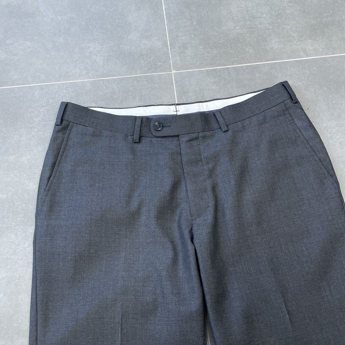 Suitsupply Suitsupply Wool Smart Suit Men Blazer 44R + Trousers Size 48 Size 44R - 18 Thumbnail