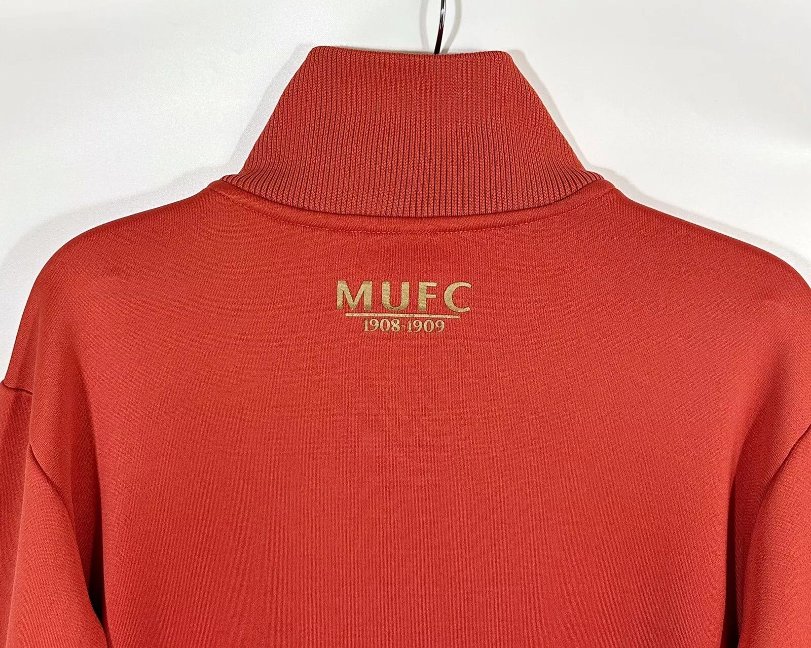 Nike Manchester United 1909 FA Cup Rose Track Top Size M Red Size US M / EU 48-50 / 2 - 4 Thumbnail