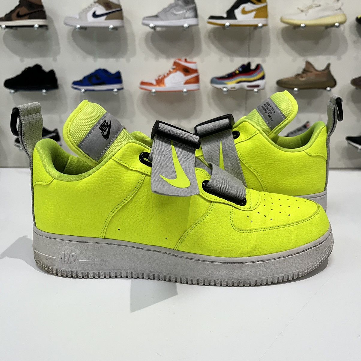 Nike Nike Air Force 1 Utility Volt Size US 12 / EU 45 - 1 Thumbnail
