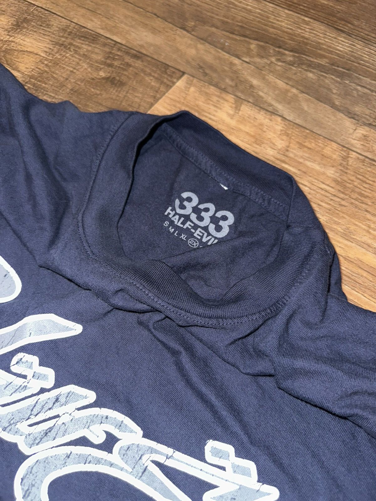 Half Evil Half Evil 333 Captain 33 Navy T Shirt Size US XXL / EU 58 / 5 - 3 Thumbnail