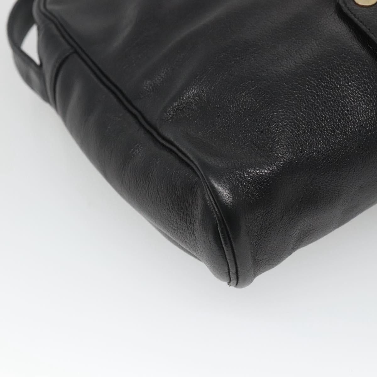 Dior DIOR Shoulder Bag Leather Black Gold Size ONE SIZE - 16 Thumbnail
