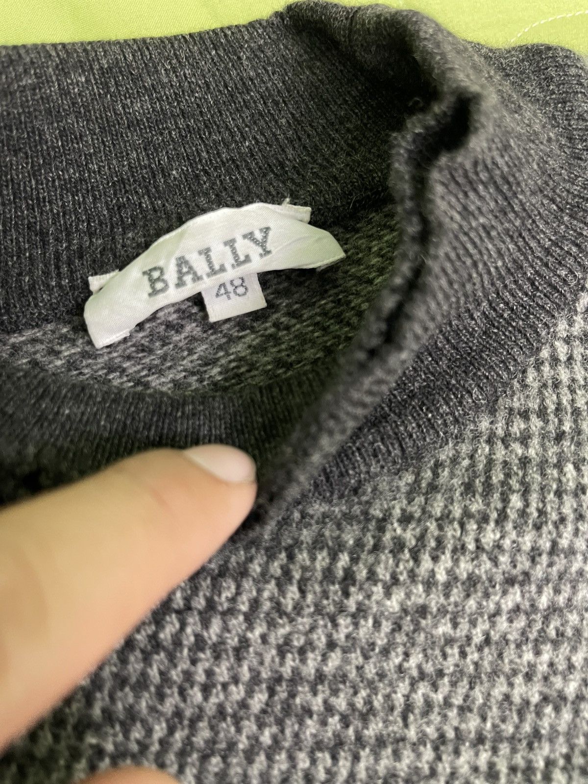 Bally Vintage 90's Bally Mark Richards Knit Pullover Sweatshirt Size US M / EU 48-50 / 2 - 10 Thumbnail