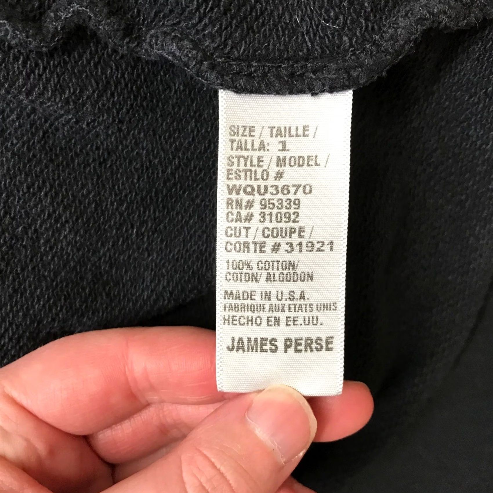James Perse VINTAGE? No — This task requires only rearranging words; no additional text. Size S / US 4 / IT 40 - 8 Thumbnail