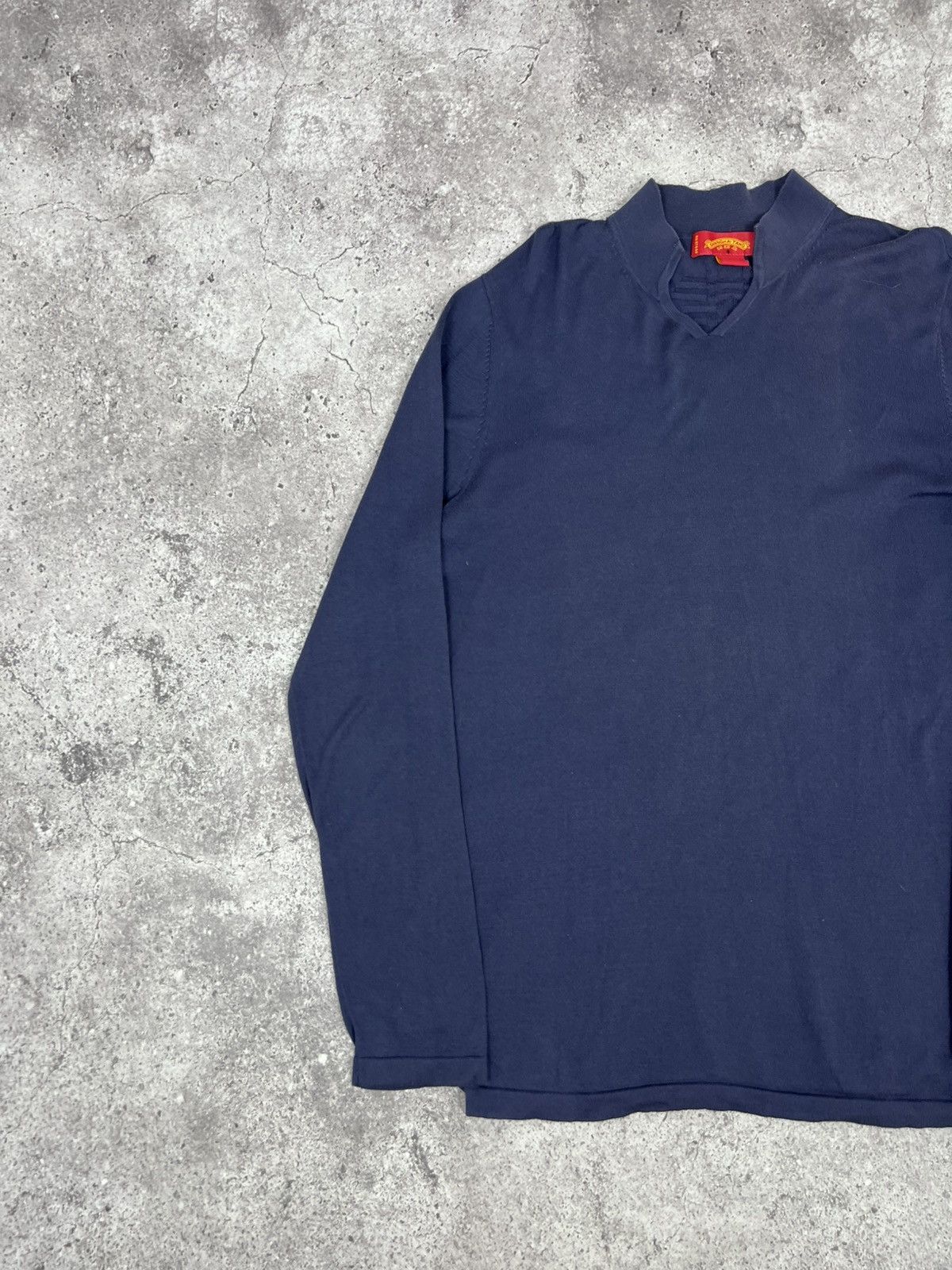 Shanghai Tang SHANGHAI TANG MEN'S LONG SLEEVE COTTON SWEATER Size US S / EU 44-46 / 1 - 2 Thumbnail