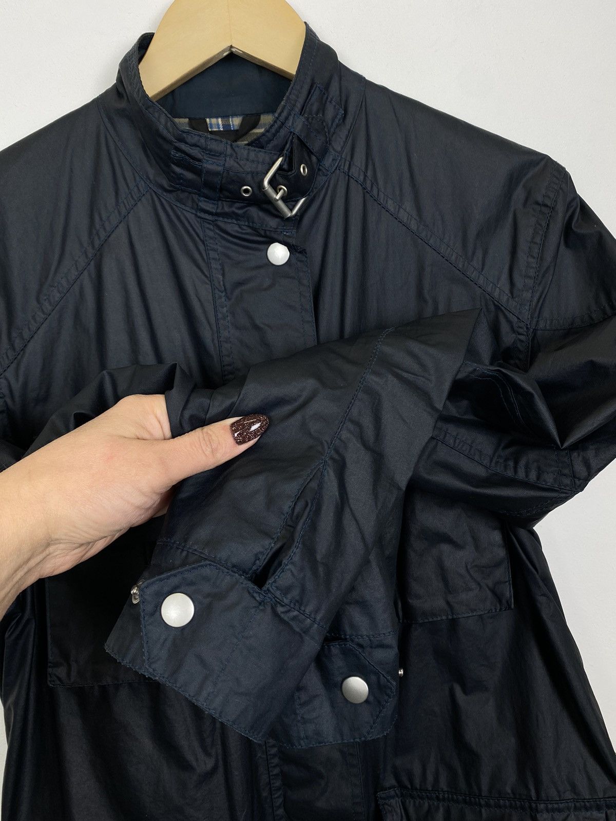 Belstaff Vintage BELSTAFF GOLD LABEL Full Zip Motorycle Jacket Sz 44 Size M / US 6-8 / IT 42-44 - 4 Thumbnail