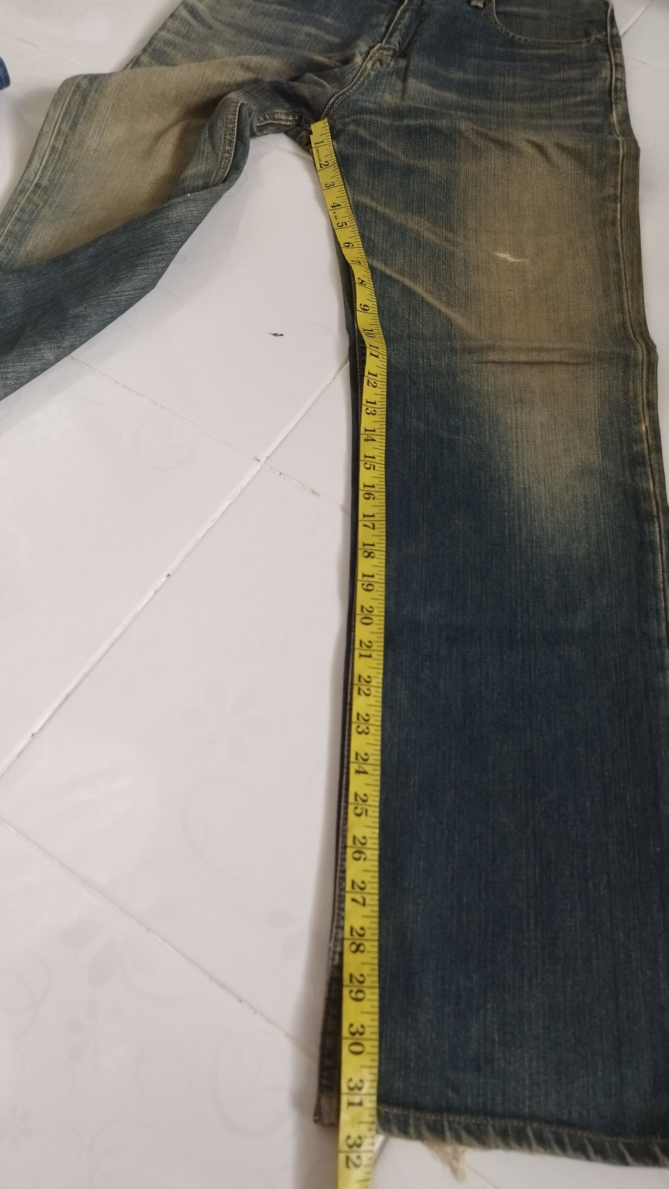 If Six Was Nine Polo RL vintage rust fade Size US 31 - 13 Thumbnail