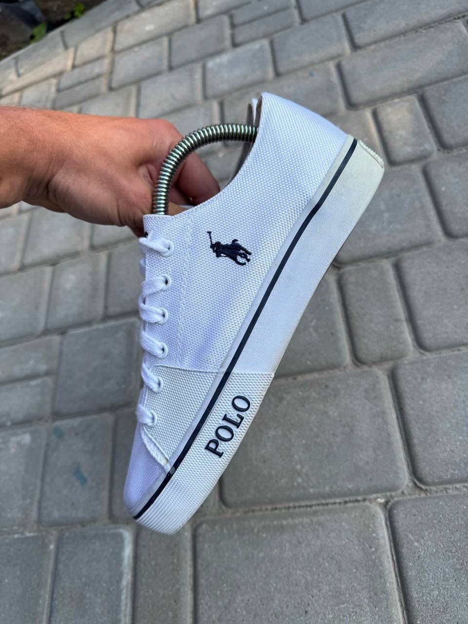 Polo Ralph Lauren Vintage Leather Sneakers Polo Ralph Lauren Size 41 Size US 8.5 / EU 41-42 - 5 Thumbnail