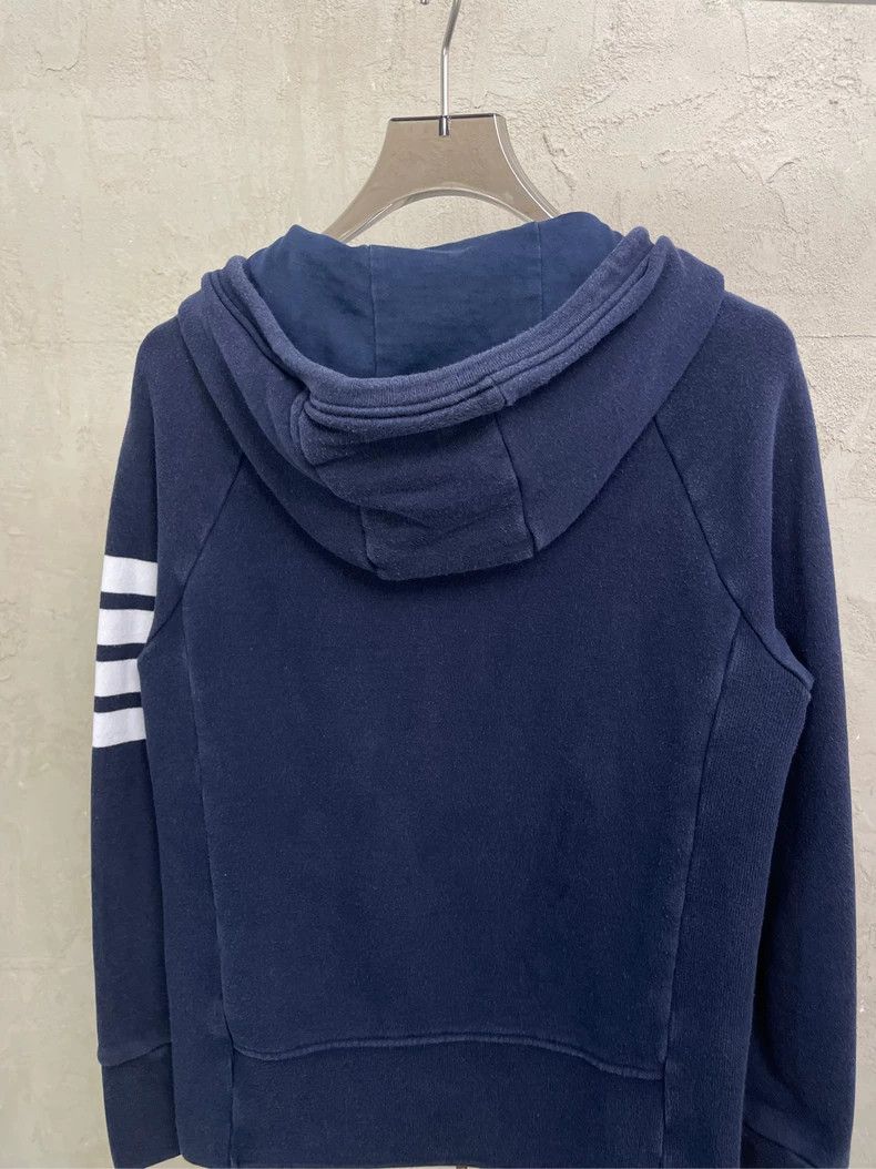Thom Browne Thom browne Dark blue four-striped zipper jacket 2504-Nexta Size US XS / EU 42 / 0 - 4 Thumbnail