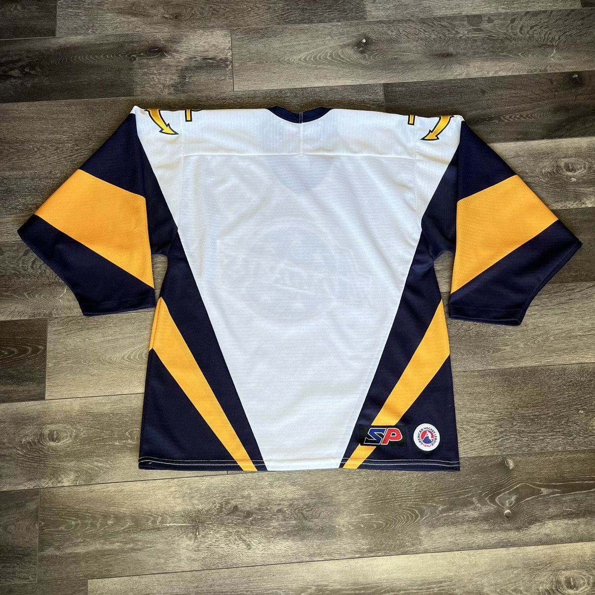Vintage Vintage 2000s Norfolk Admirals AHL Home White Hockey Jersey Size US M / EU 48-50 / 2 - 2 Thumbnail