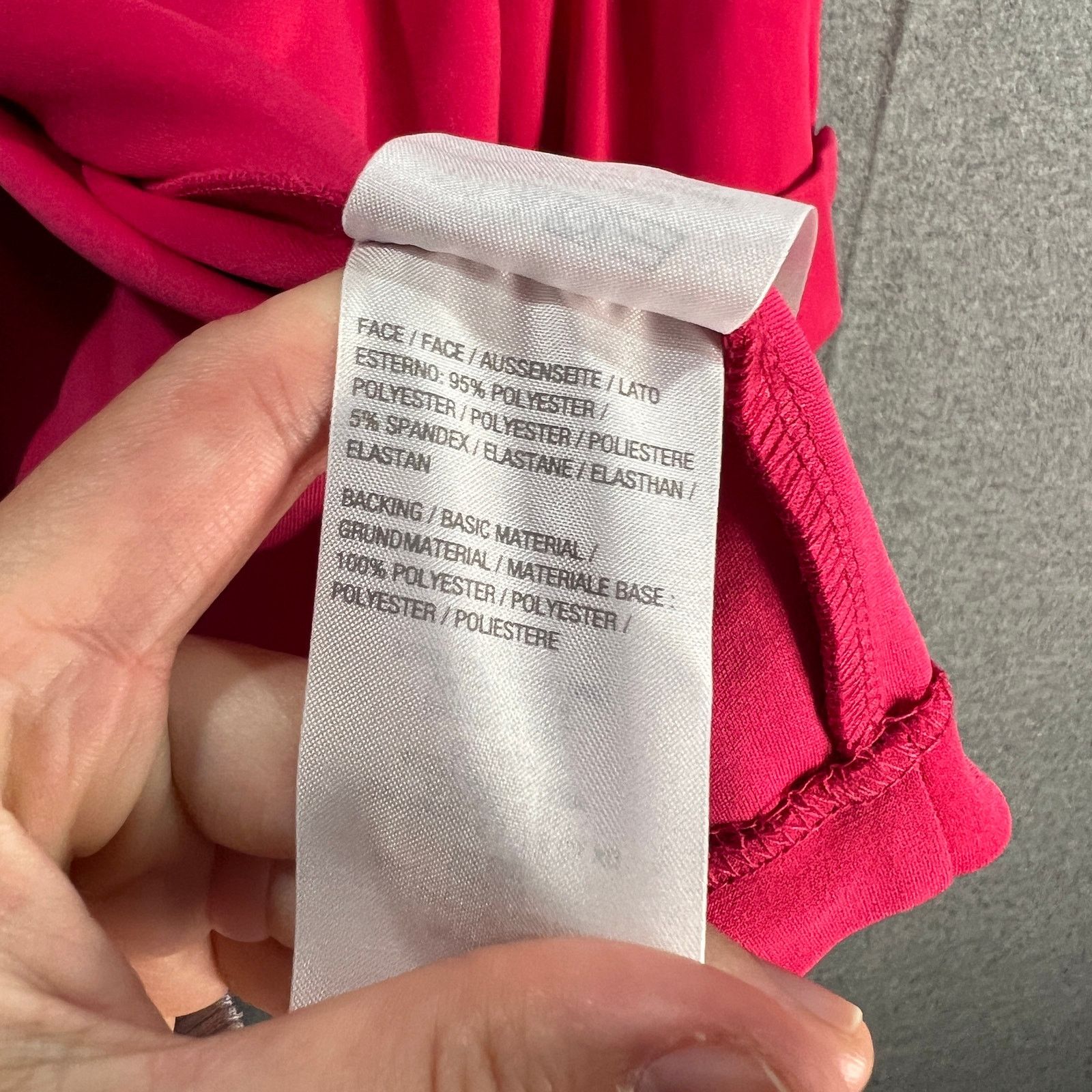 Other GRAVER Susan Graver LK Fusion 3/4 51 Cutaway Hem Blaze Size XL / US 12-14 / IT 48-50 - 10 Thumbnail