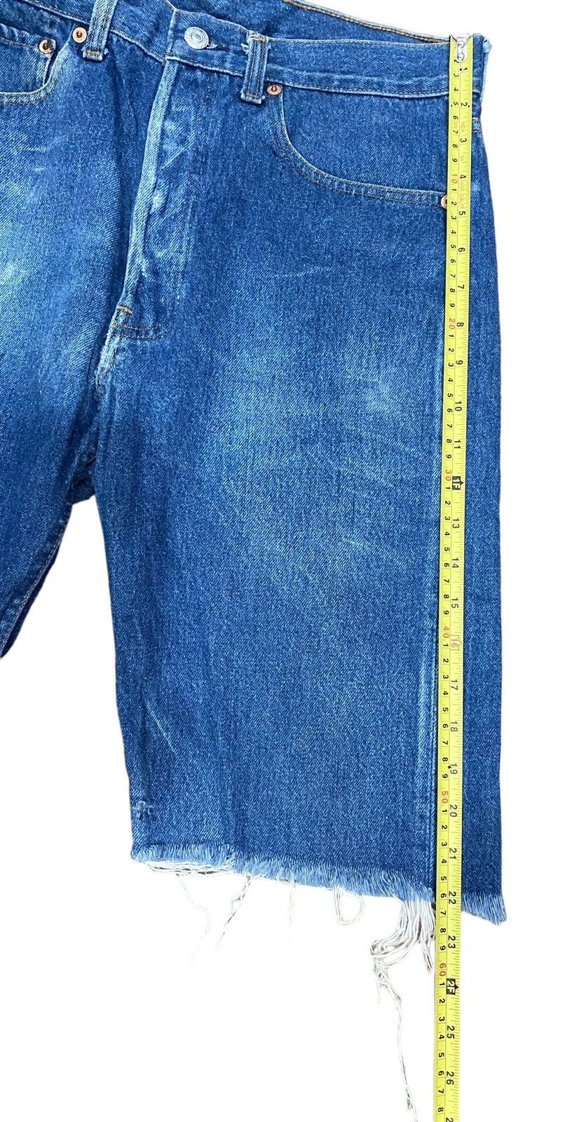 Levi's × Levi's Made & Crafted × Levi's Vintage Clothing Vintage Levi’s Cutoff 501xx Blue Jeans W31” Size US 31 - 10 Thumbnail