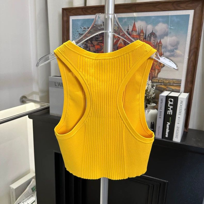 Louis Vuitton Louis Vuitton SS23 Solid knit sleeveless camisole vest Size S / US 4 / IT 40 - 2 Thumbnail