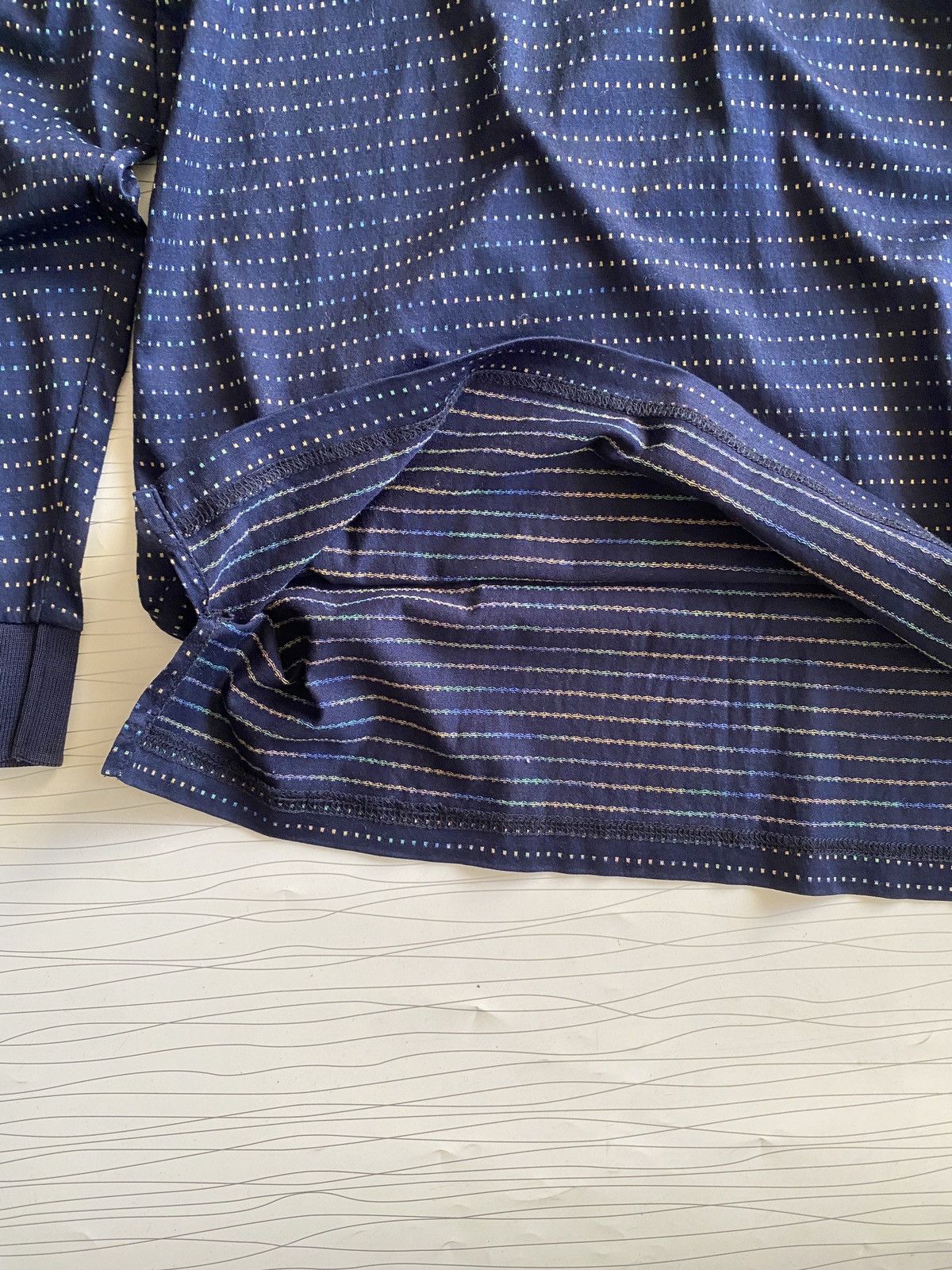 Christian Dior Monsieur Vintage Christian Dior Long Sleeve Polo Tee Size US L / EU 52-54 / 3 - 6 Thumbnail