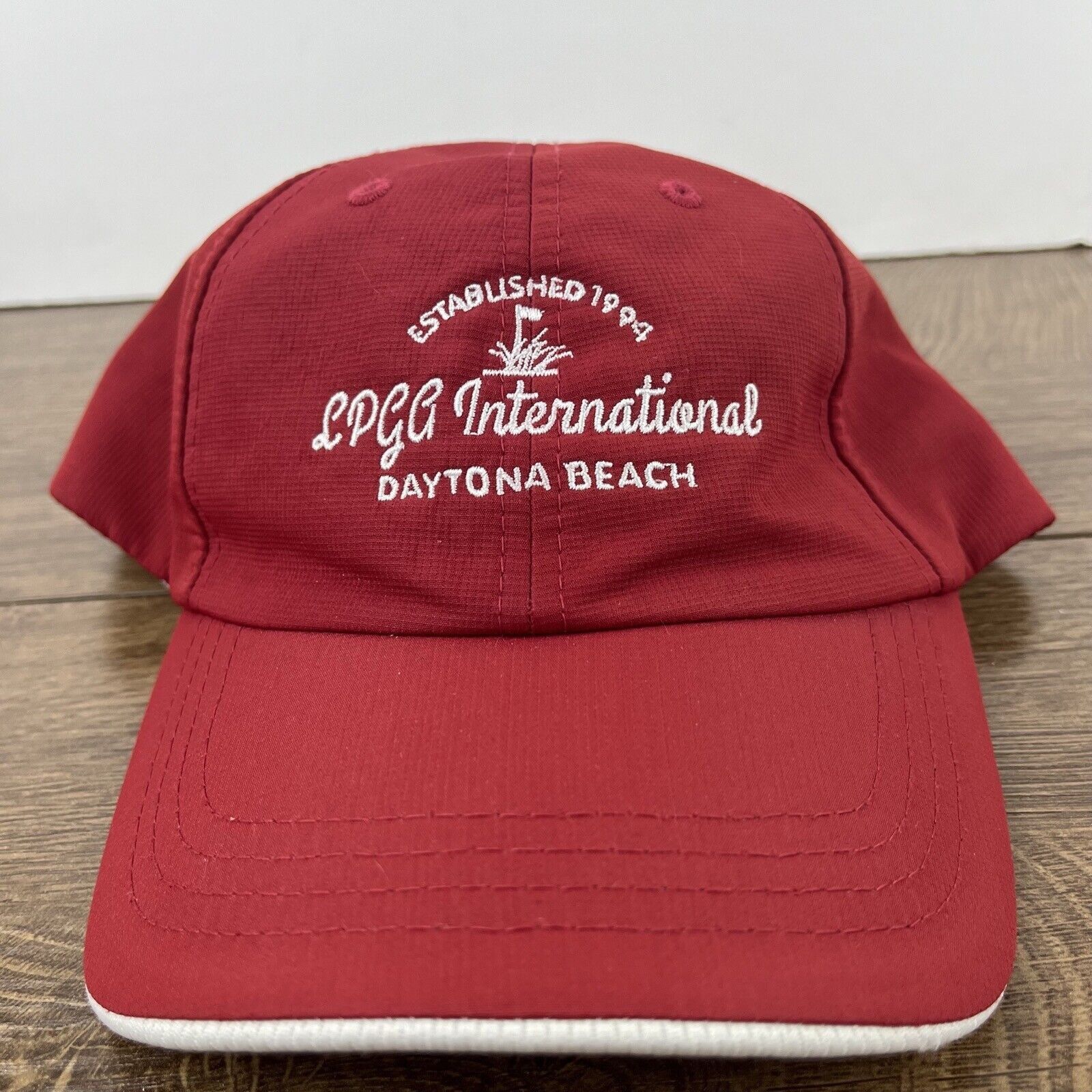 Other LPGG International Hat Daytona Beach Hat Red Adjustable Hat Size ONE SIZE - 6 Thumbnail