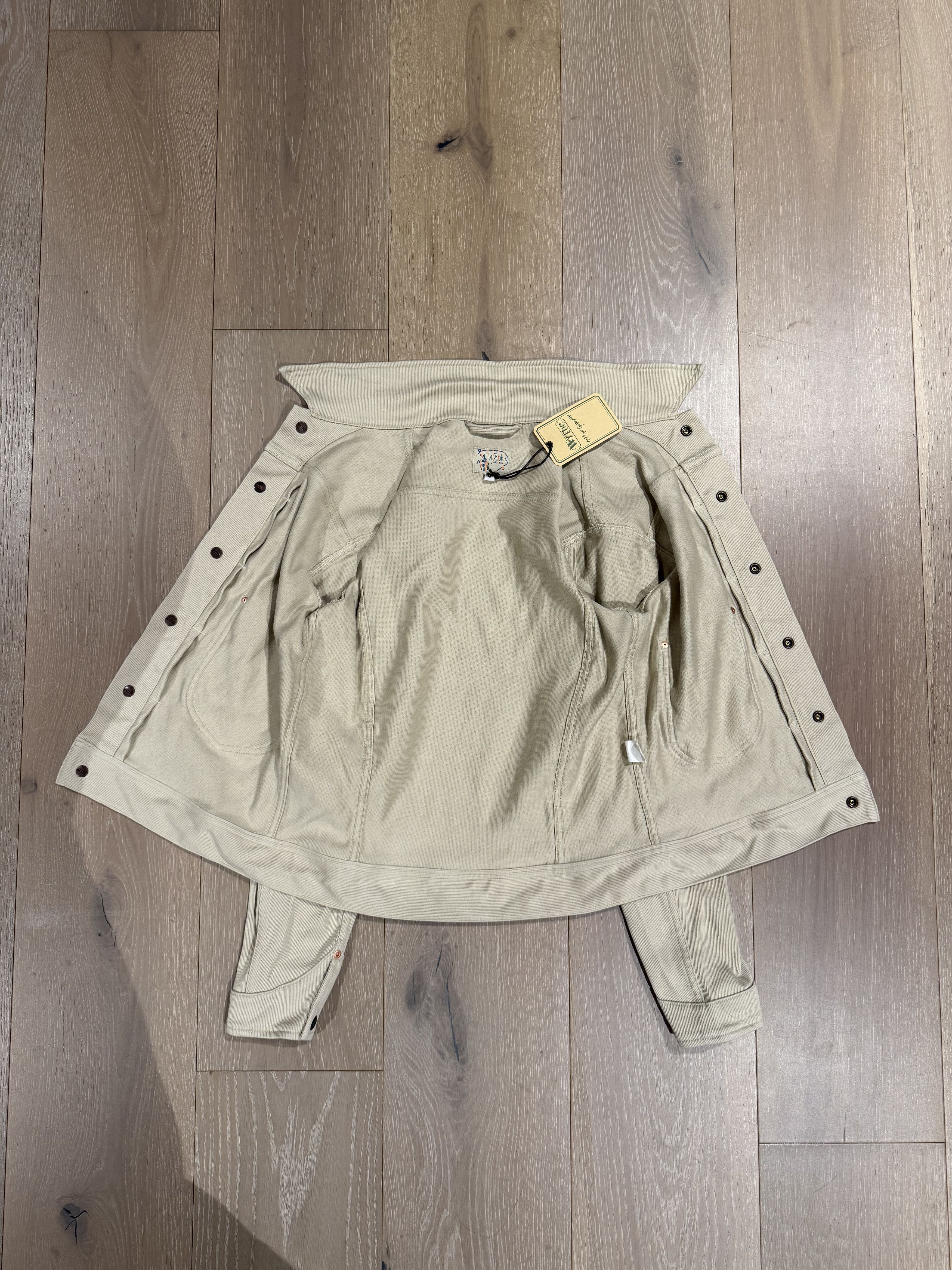 WYTHE 💚 Wythe Bedford Cord Ranch Jacket Off White USA Medium NEW Size US M / EU 48-50 / 2 - 11 Thumbnail