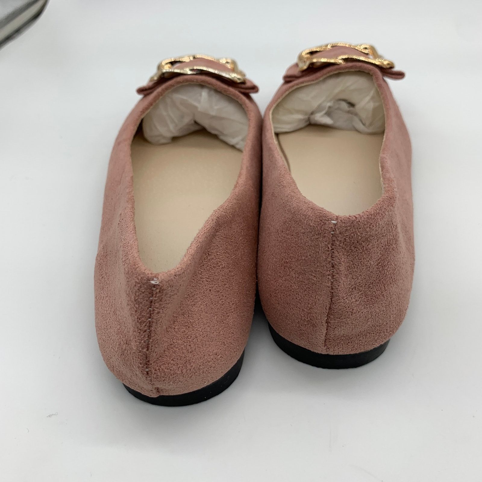 Other Women's Shoes Pink Slip On Size 7 Loafers Faux Suede Size US 7 / IT 37 - 4 Thumbnail