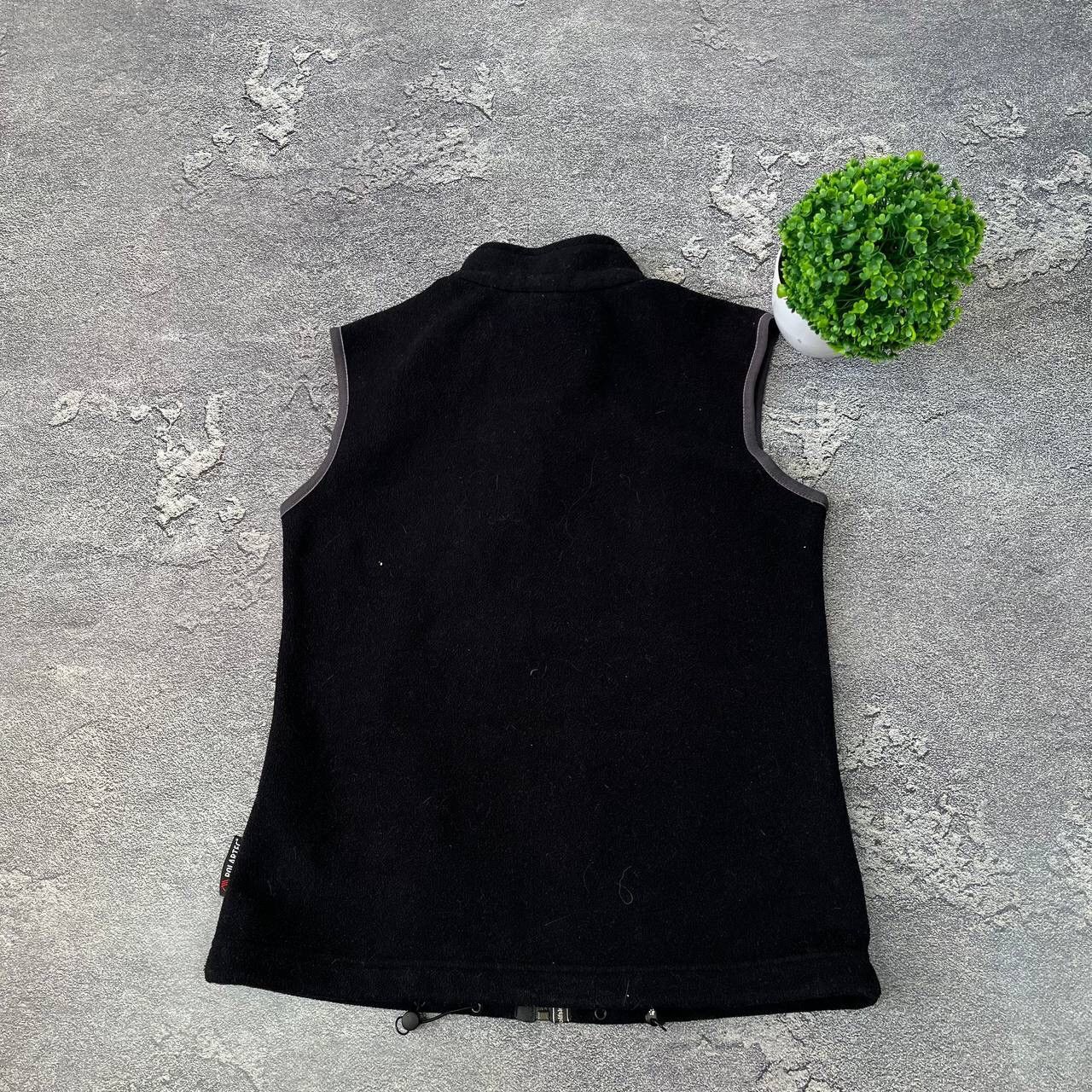 Vintage Womens Jack Wolfskin Fleece outdoor vest black polartec Size S / US 4 / IT 40 - 1 Thumbnail