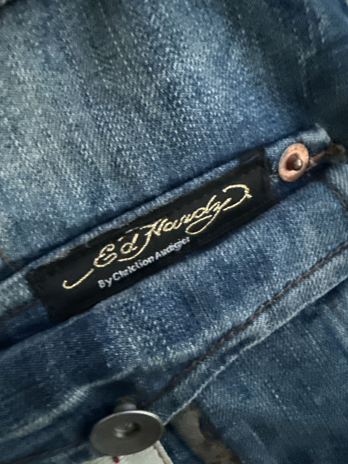 Ed Hardy Ed Hardy By christian audigier patchwork metal jorts Size US 29 - 9 Thumbnail