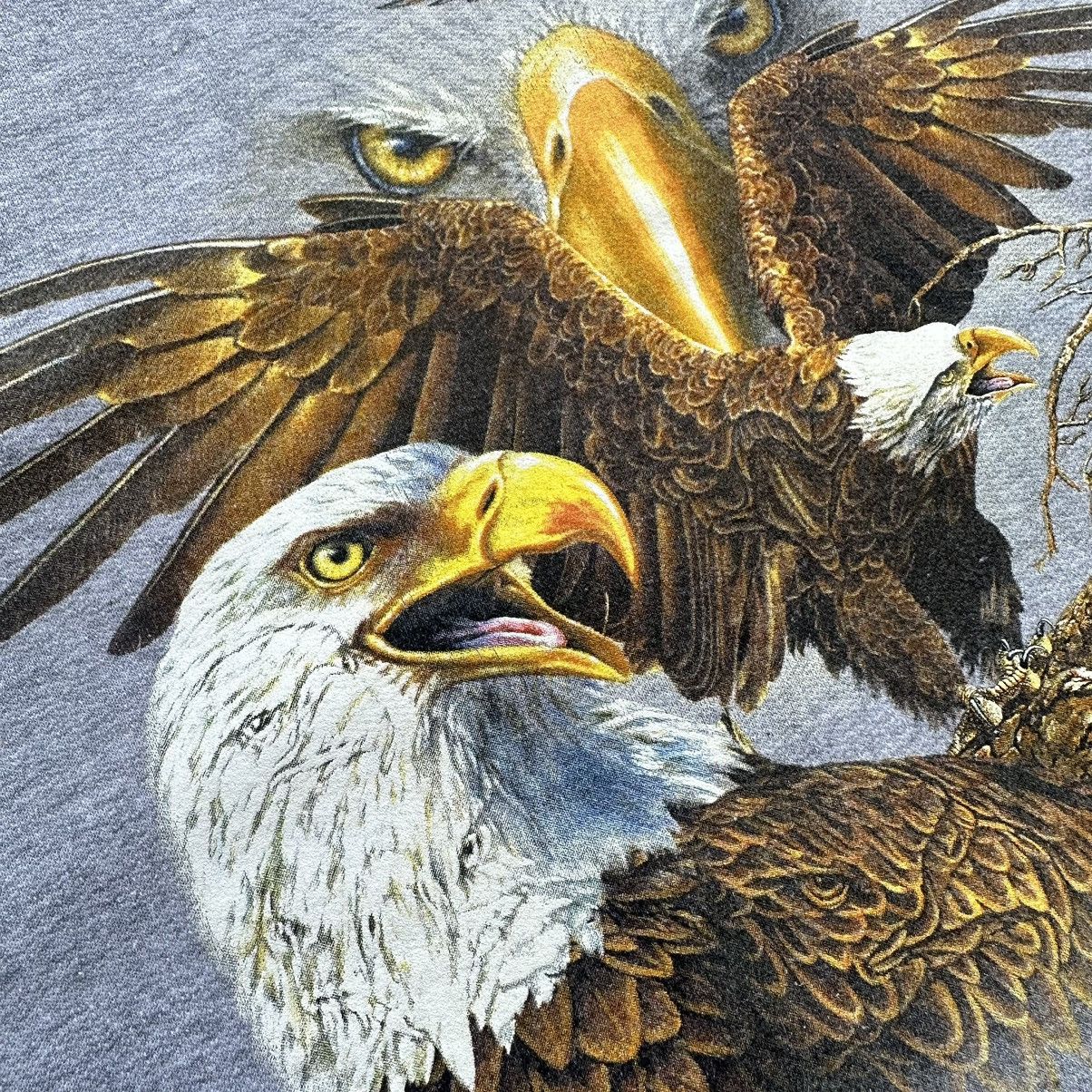 Vintage VINTAGE EAGLES ALASKA BIG LOGO GRAPHIC TEE OVERSIZE Size US XXL / EU 58 / 5 - 6 Thumbnail
