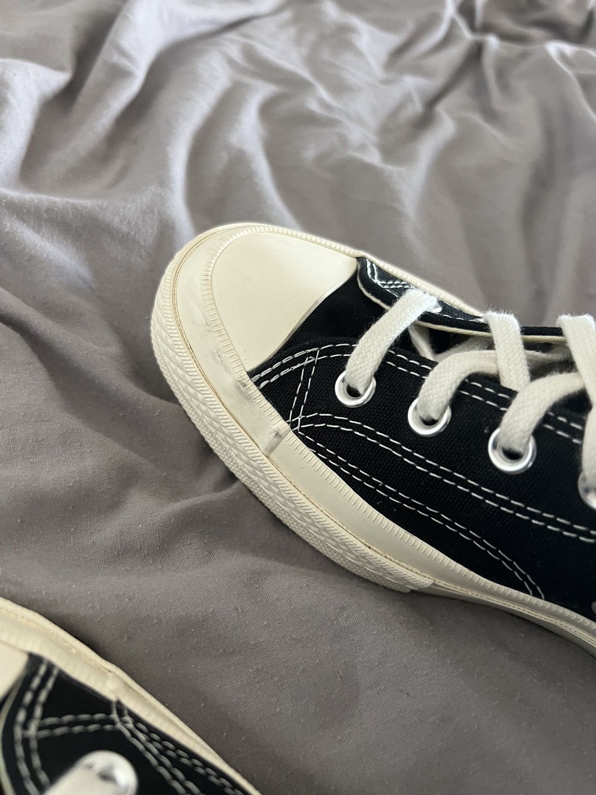 Comme des Garcons × Converse Comme de Garçon Converse Footwear Size US 8 / EU 41 - 12 Thumbnail