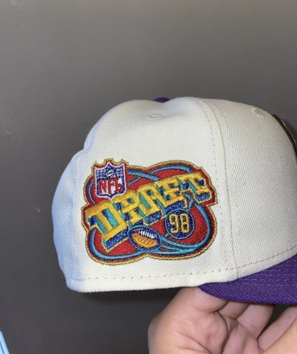NFL × New Era Myfitteds Minnesota Vikings nfl draft 98 size 7 1/8 Size ONE SIZE - 2 Thumbnail