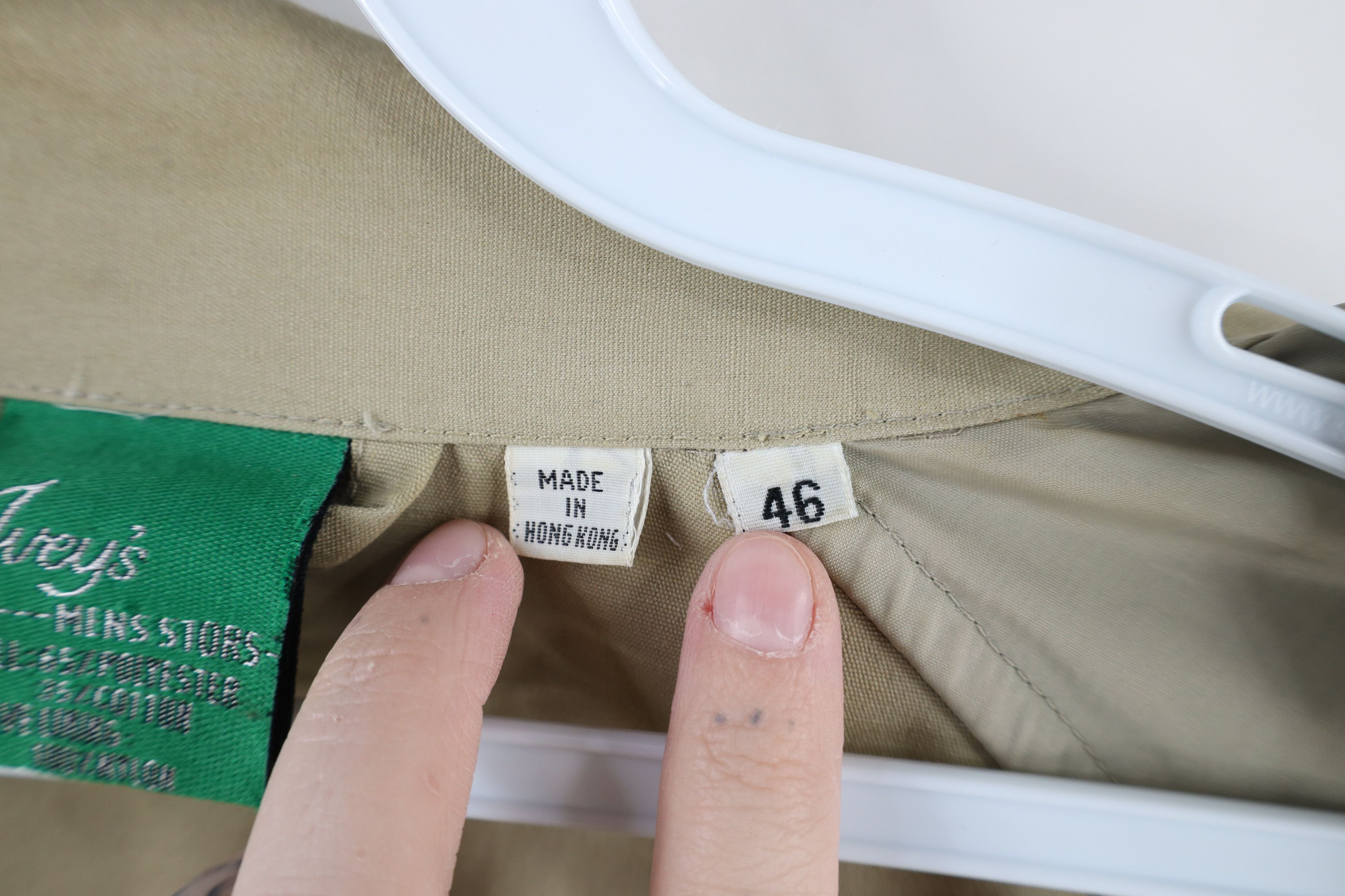 Vintage Vintage 90s Streetwear Cafe Racer Bomber Jacket Beige Size US XL / EU 56 / 4 - 12 Thumbnail