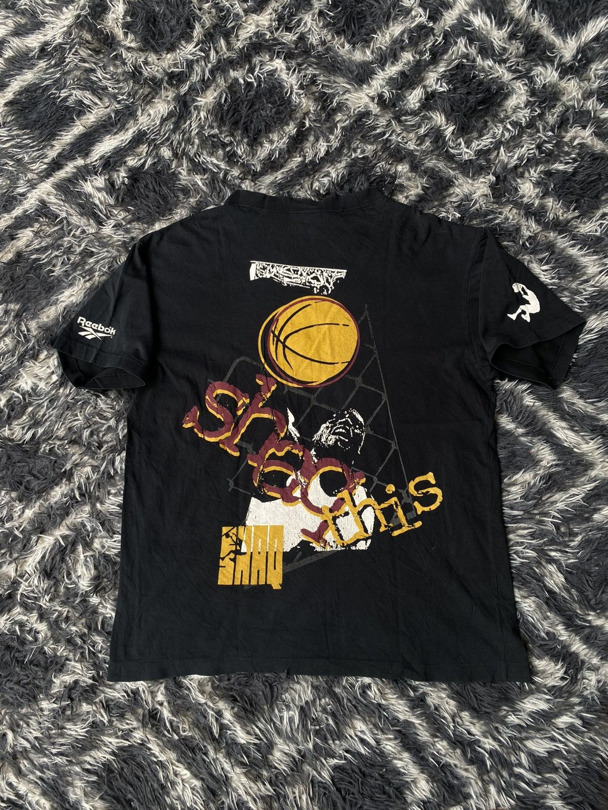 Reebok Vintage 90s reebok shaquille o’neal tee Size US M / EU 48-50 / 2 - 1 Thumbnail