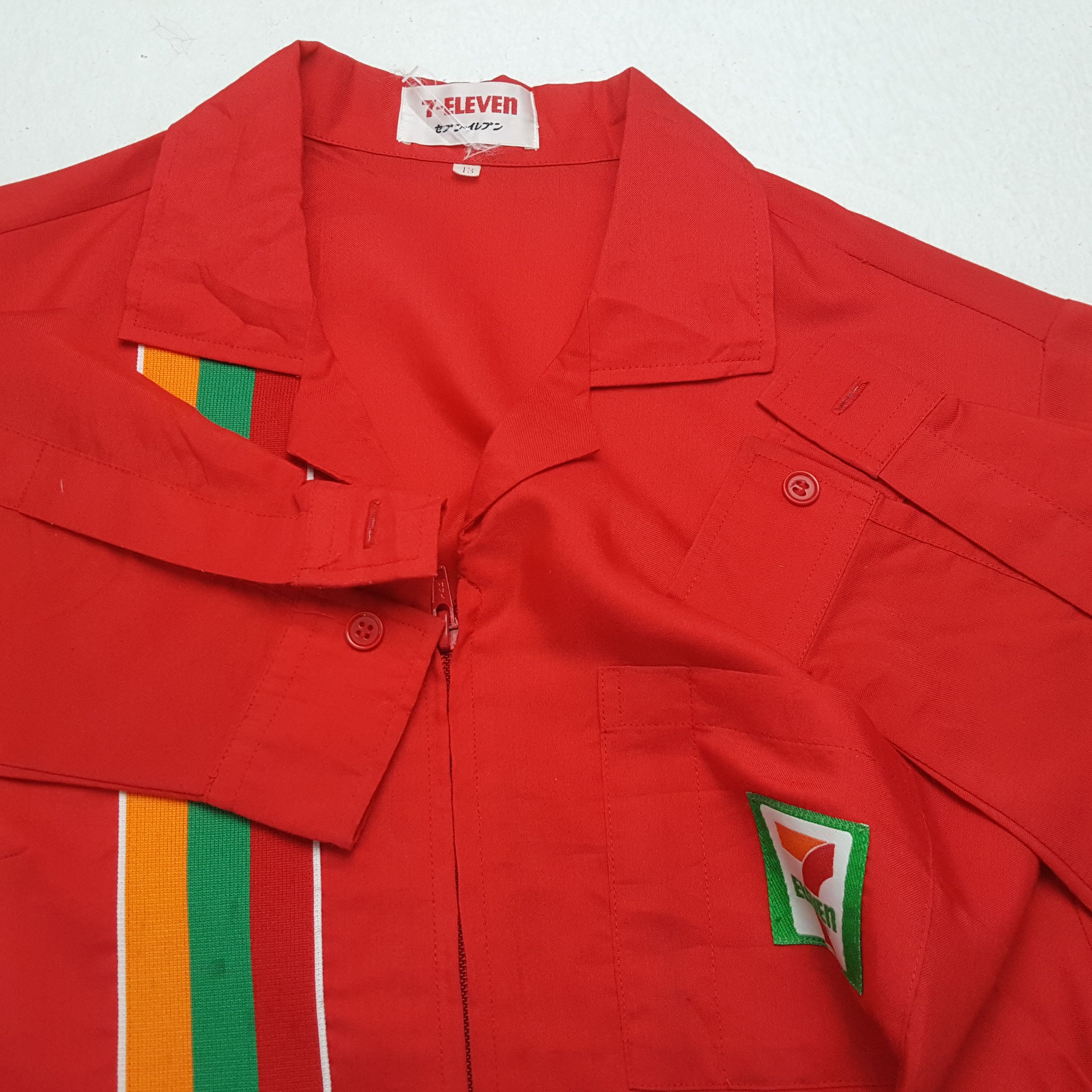 Japanese Brand × Vintage Vintage 7-ELEVEn Japanese Workers Uniform Shirt Jacket Size US M / EU 48-50 / 2 - 8 Thumbnail
