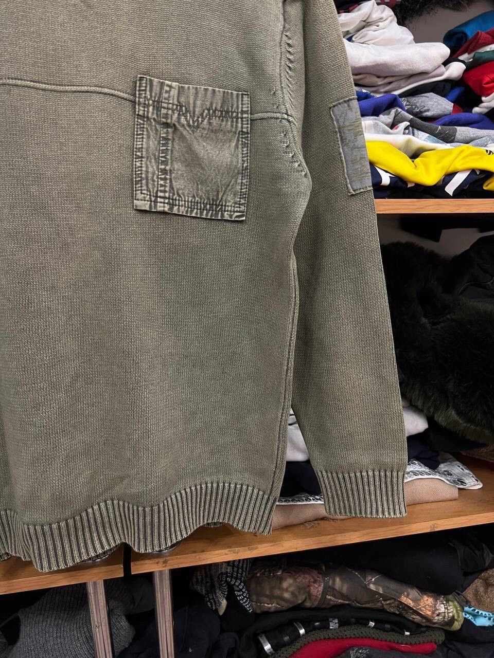 Diesel × Vintage Vintage Diesel style distressed y2k sweater Size US M / EU 48-50 / 2 - 4 Thumbnail