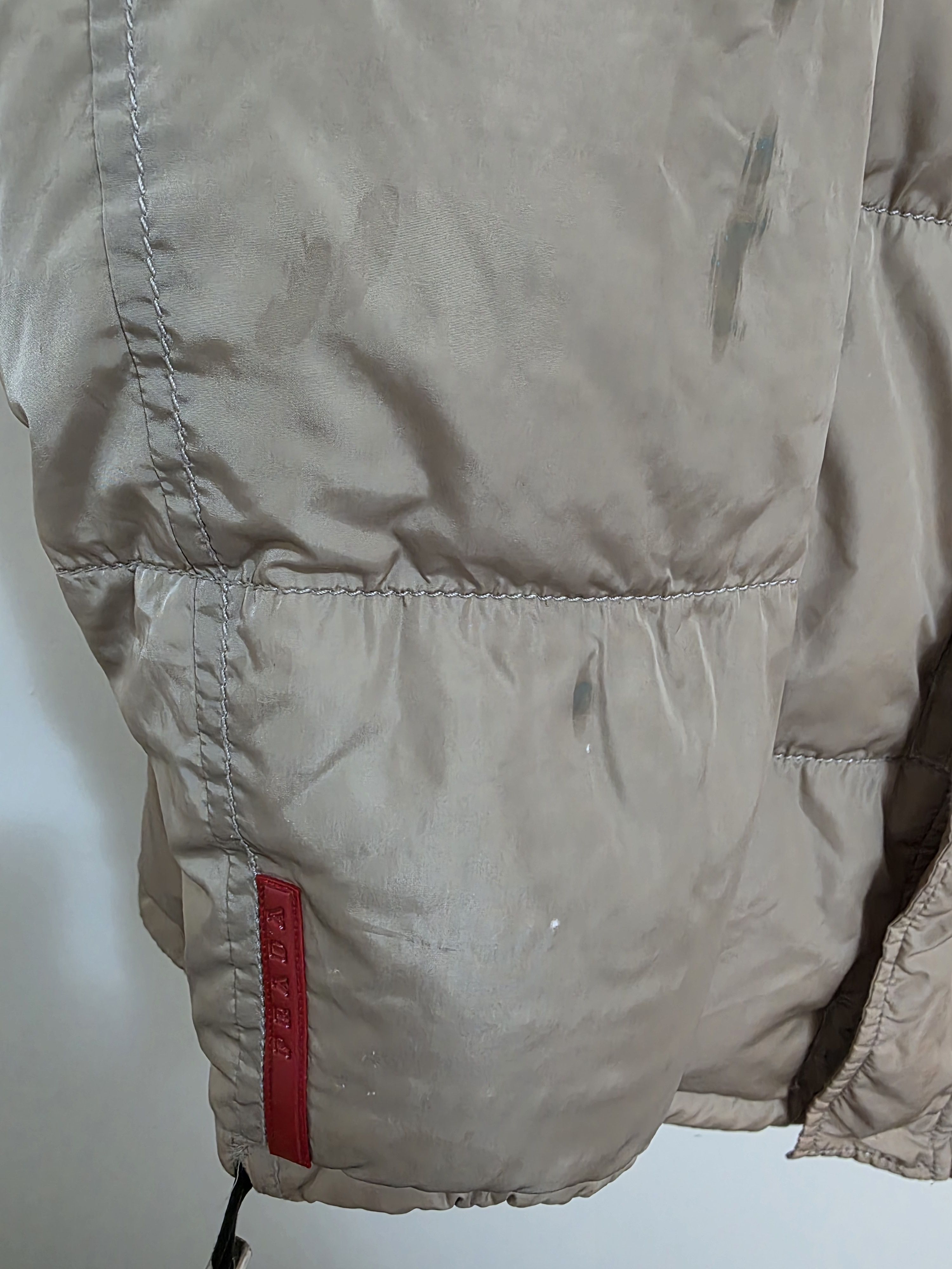 Prada Prada Nylon Puffer Jacket Size US XL / EU 56 / 4 - 7 Thumbnail